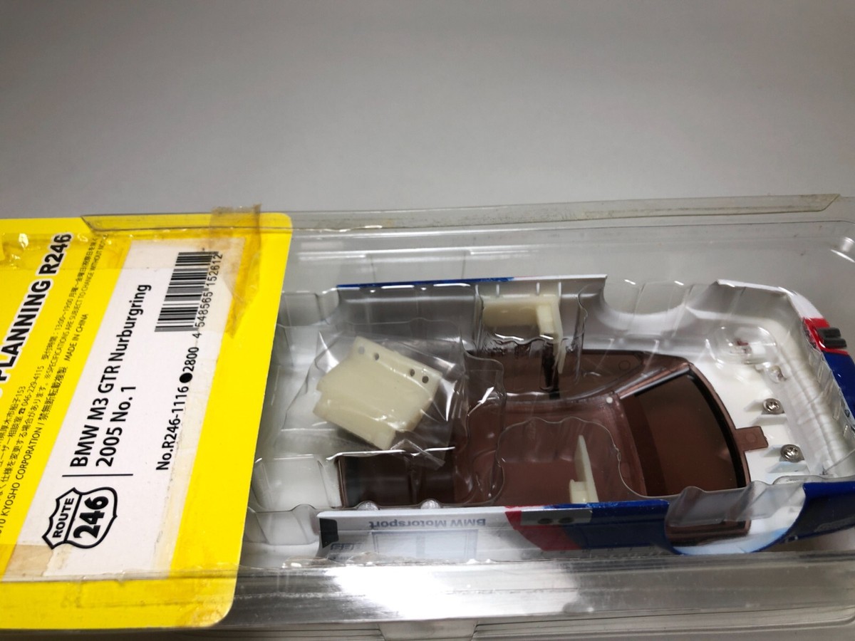 KYOSHO Mini-z Body ROUTE 246 BMW M3 GTR Nurburgring 2005 NO.1 | eBay