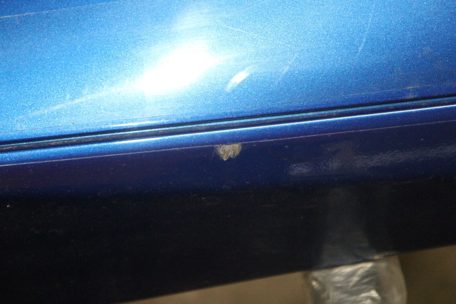 Mclaren MP4-12C, LH, Left, Front Door Shell, Blue, Scratched, Used