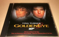 Tina Turner 007 James Bond Goldeneye CD Virgin America promo single Bono Edge