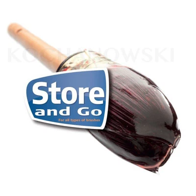 HILDERING Store and Go Basic Pinsel direkt in Pinselgel aufbewahren Farbe Lack Rollen Harz