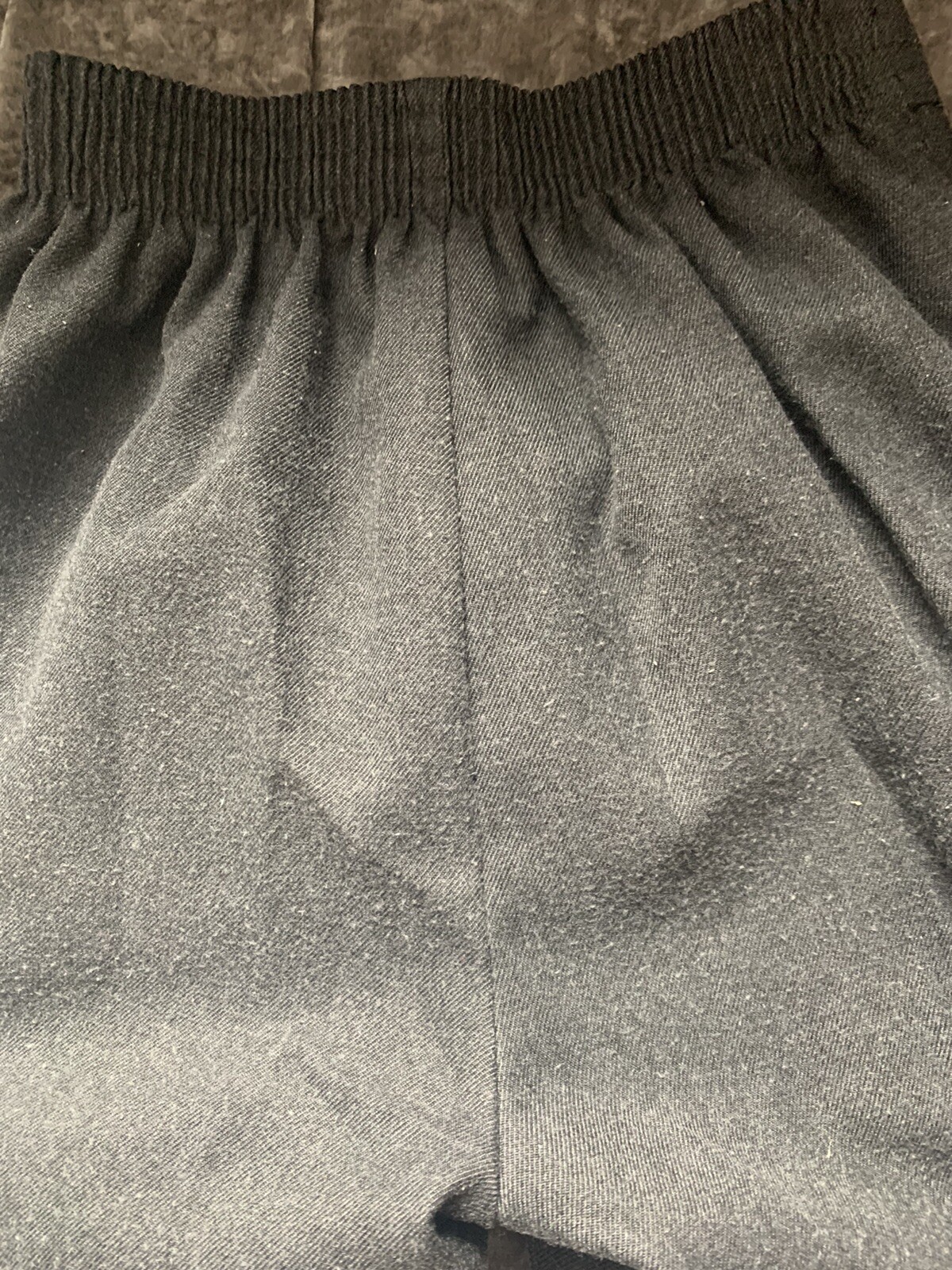Boys Grey School Shorts Age 5-6 Waist 24 image 5
