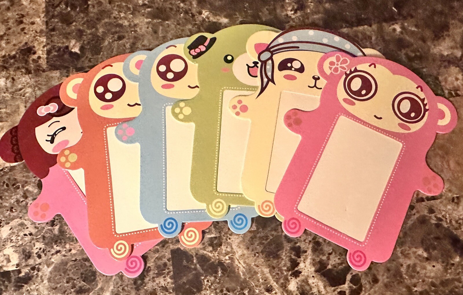 Mini Hanging Frame Clip Fuji Polaroid 90 8 7s 25 Polaroid Photo Film Bear, 6 Pcs