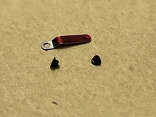 Genuine Factory NOS Bulova Accutron 230 Series Cell Strap & 2 Insulators