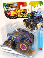 Steer Clear Color Shifters Monster Trucks 1:64 Hot Wheels Auto Mattel