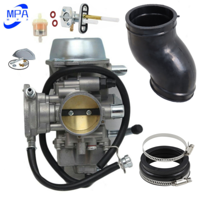 #ad For Yamaha Grizzly 600 YFM600 Carburetor w Intake Manifolds Fuel Petcock $63.89