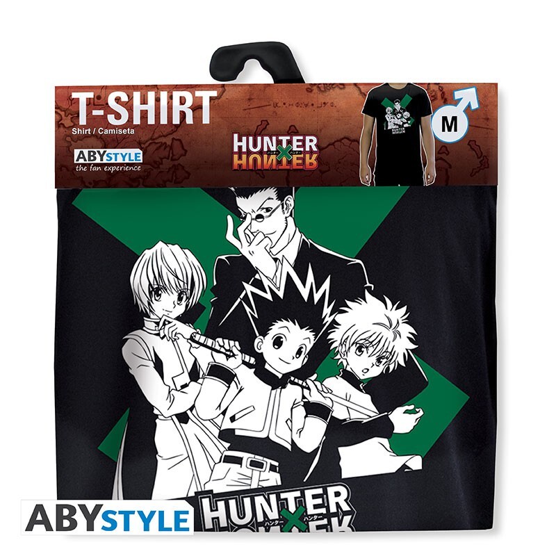 Thumbnail - Hunter X Hunter - T-shirt "group" Herren Ss Schwarz - Basic