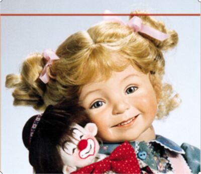 Doll Wig - Kayla II - Size 8-9 - Synthetic Mohair - 2 colors