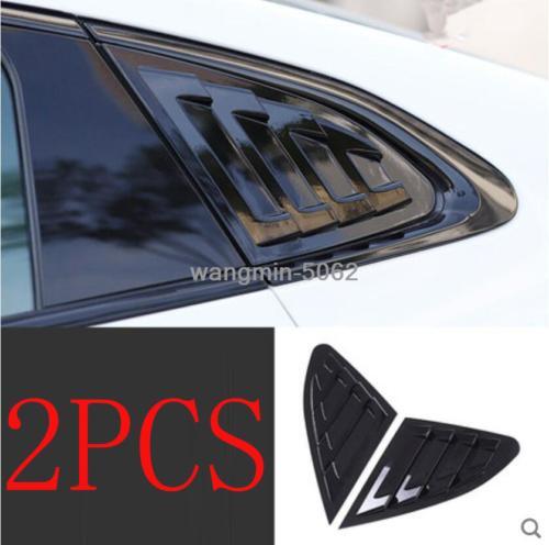 Bright Black ABS Side Window Louver Shutter Covers For 2016-2020 Chevrolet Malibu XL – Exterior Styling 4 thumbnail image