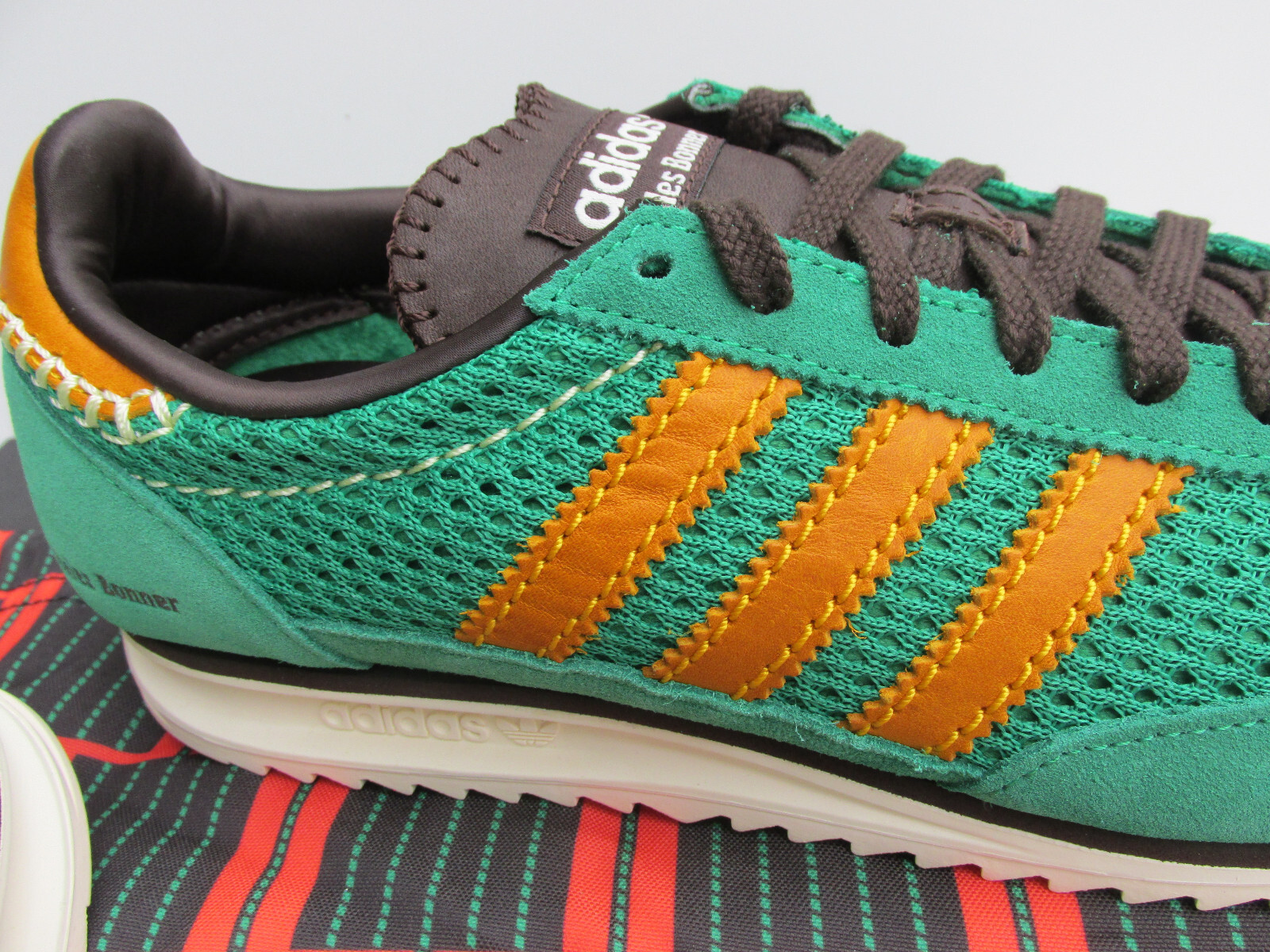 Size 10 adidas SL 72 Knit x Wales Bonner Low Green for sale online eBay