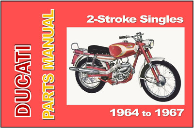 DUCATI Parts Manual 90 & 100 Cadet & Mountaineer 1964 1965 1966
