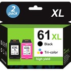 61XL 61 XL Ink Printer Cartridge For HP ENVY 4500 4501 4502 4504 5530 5531 5535