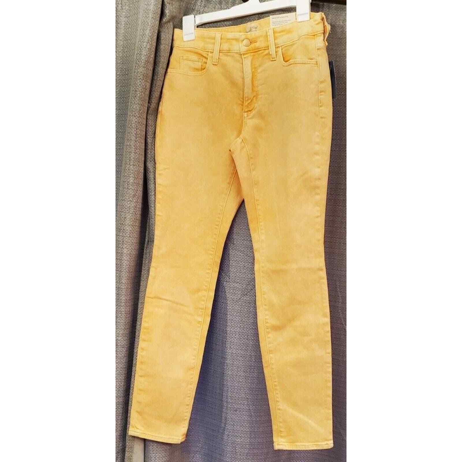 NWT Universal Thread Mottled Orange High Rise Ski… - image 1