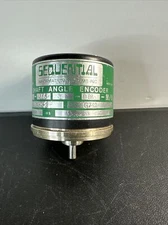 Sequential Shaft Angle Encoder . SN G742. P/N 7852-2. MFG 16858. (untested)