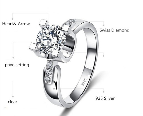 ANILLO PRECIOSO PARA ANIVERSARIO,BODA,COMPROMISO, CON PIEDRAS CITRINO - Picture 6 of 6