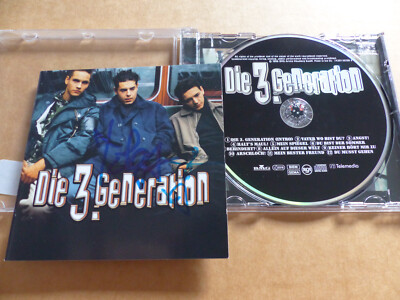 THE 3rd GENERATION signed autograph signed on ''THE 3rd GENERATION'' CD Cover