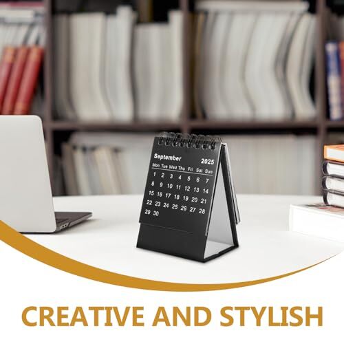 Mini Desk Calendar 2024-2025 Small Desktop Calendar July 2024 - Dec. 2025 - Picture 5 of 7
