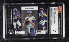 2020 Panini Mosaic Flea Flicker Dalvin Cook Adam Thielen Kirk Cousins CGC 7 5f2