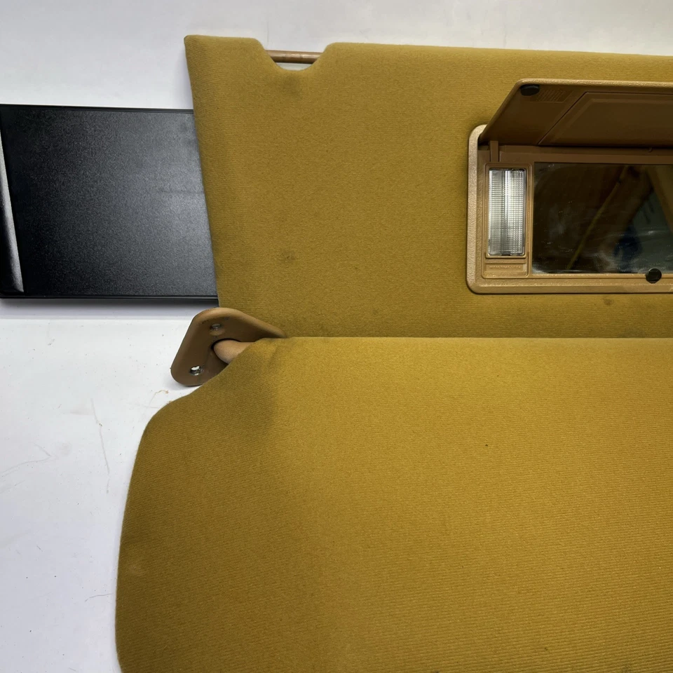 89-91 SUN VISOR SET TAN CHEVY GMC BLAZER JIMMY SUBURBANTRUCK 73-87 K5 C10 - Image 3 of 4