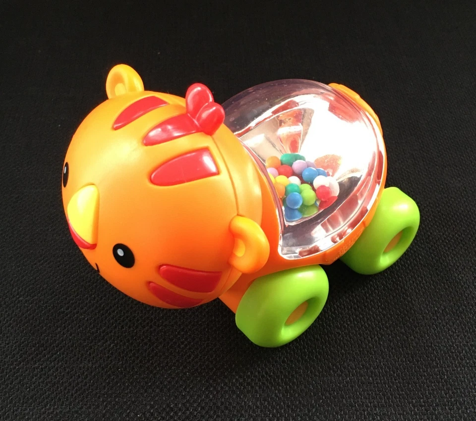Fisher Price Bebé Tigre Juguete Interactivo Aprendizaje Coche 6-12 Meses Burbuja Top Bola Foto 2 de 4