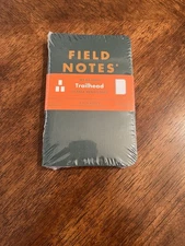Field Notes Notebooks Trailhead Brand New Sealed Pack Of 3 Notebooks 