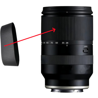New Zoom Ring Focus Rubber Grip For Tamron 28-200mm F/2.8-5.6 Di III RXD-A071