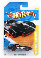 Hot Wheels '69 COPO Corvette - Black - 4/244