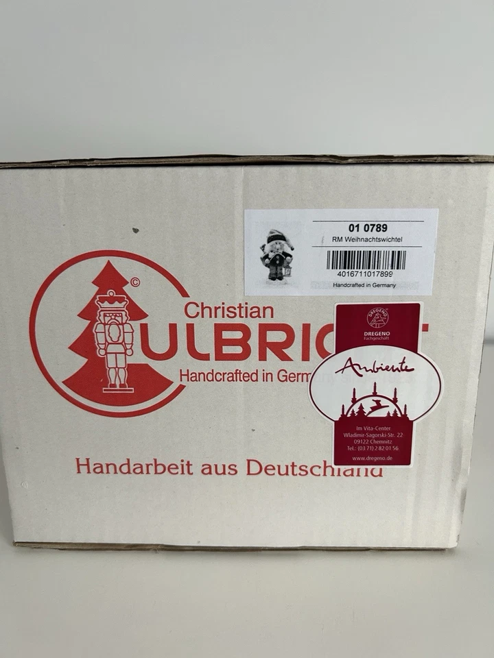 Christian Ulbricht 010789 Wichtel RM Weihnachtswichtel NEU in OVP..! - Bild 3 von 3