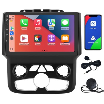 Junsun 5G WiFi Car Stereo for Dodge Ram 1500 2500 3500 2013-2019, Wireless... 
