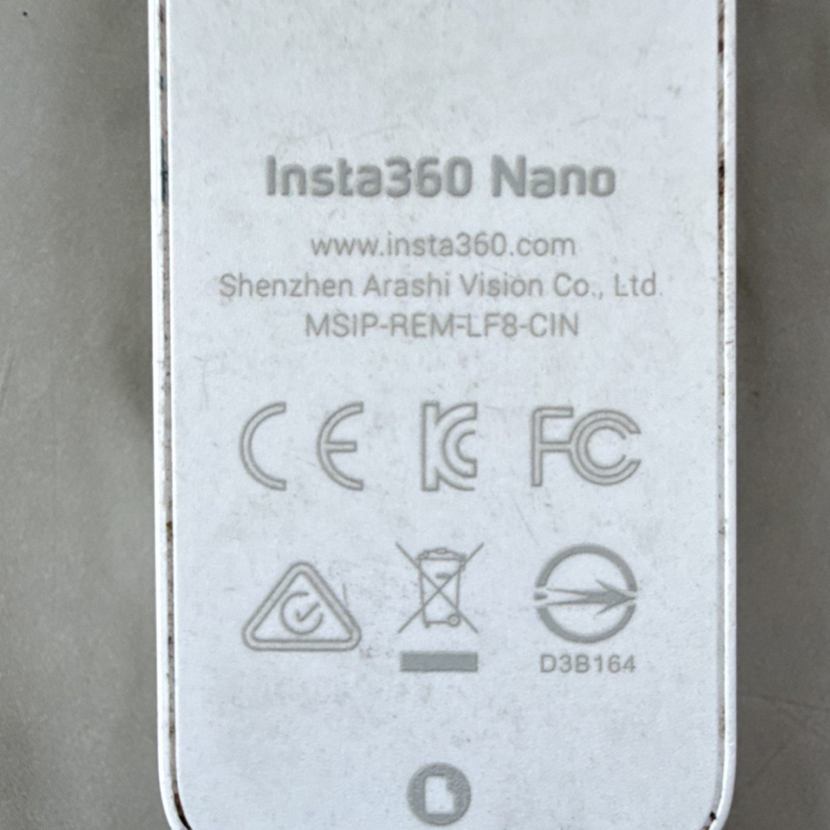 Insta360 Nano 360-Degree Accessory Silver MSIP-REM-LF8-CIN | eBay