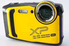 Fujifilm FinePix XP140 Yellow Waterproof Compact Camera Used, Scratches, Missing