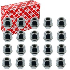 20x FEBI RADMUTTERN SATZ M12 X 1,5 GEÖLT KEGELBUND F
