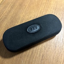 SEE Black Velvet Eyeglass Case Preowned eyeglasses hard shell calm