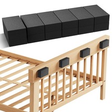 EVA Wall Protectors 23Pcs - Black Foam Pads for Bed, Chair, Sofa, Cabinet