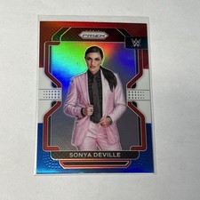2022 Panini Prizm WWE - Sonya DeVille #147 Red White & Blue Prizm