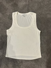 Image of And Now This women's white vest - Size XS