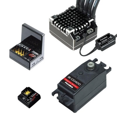 Futaba Drift Pack RSGM Receiver R404SBS-E Servo CD400 Gyro GYD470 MC971CR