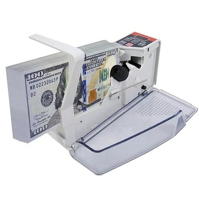 Tragbarer handlicher Geldzähler Bargeldzählen Banknote Geld Währungszähler Zählen