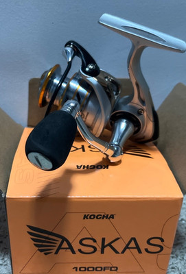 Kogha Spinnrolle Askas 1000 FD Angelrolle - Top!