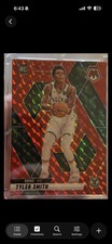 Panini 2024-25 Mosaic Tyler Smith Rookie Red Mosaic Prizm Serial #225 Bucks