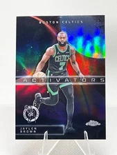 2025-26 Topps Chrome Jaylen Brown #AC-3 Activators Insert Boston Celtics