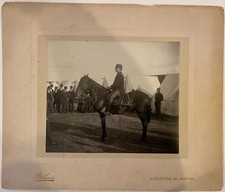 c.1880s Boston Cavalry Officer Photo – Blaney Studio 22 Hanover St
