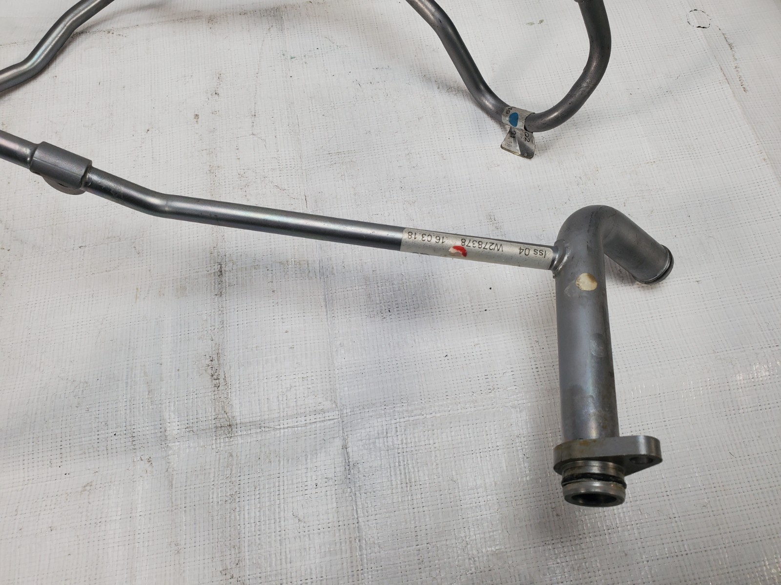 2017-2023 McLaren 720S Turbocharger Oil Line Pipe Pair 4.0 V8 M840T