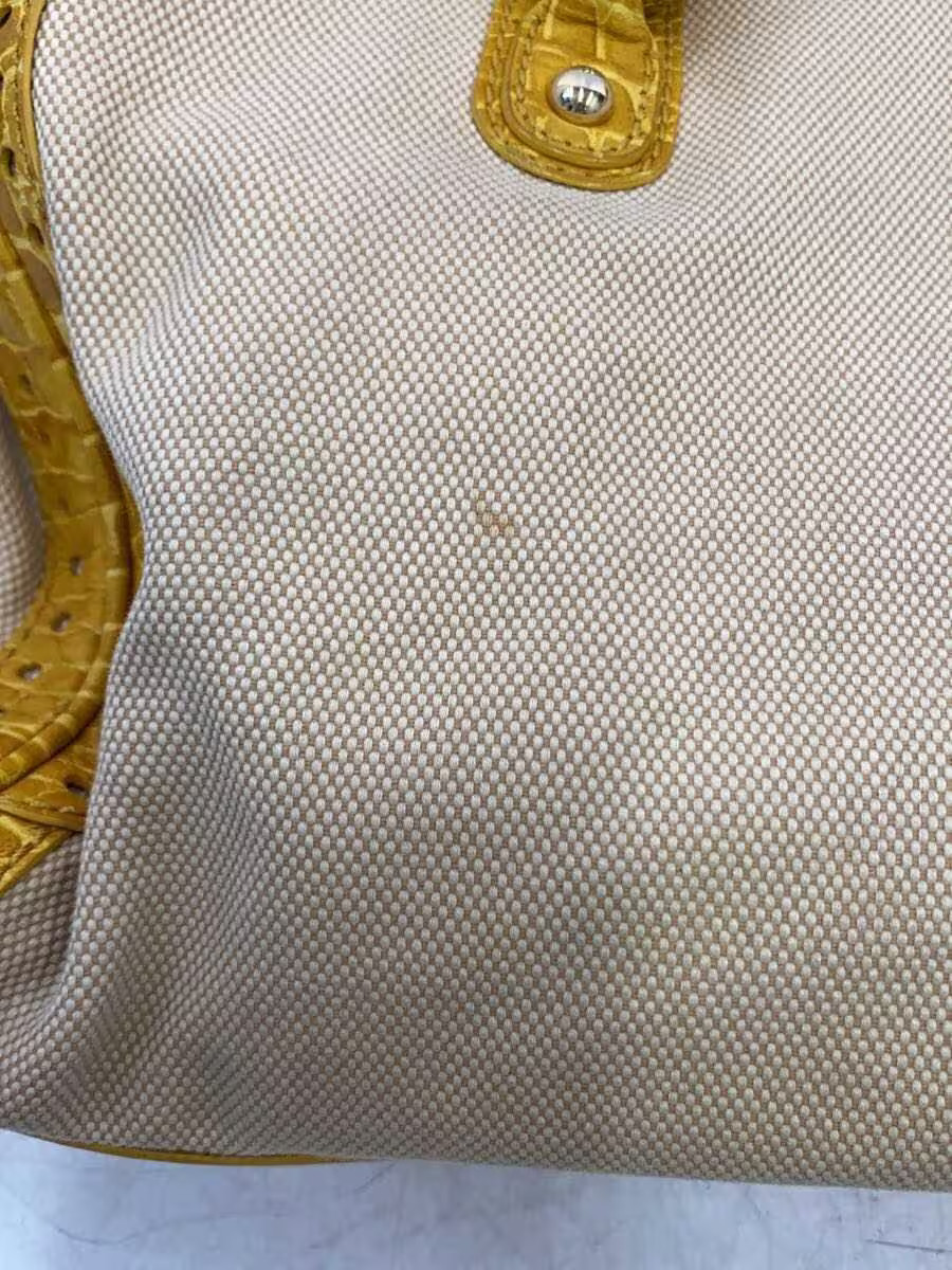 CELINE Boogie Bag Python Embossed Canvas Tote Bag… - image 7