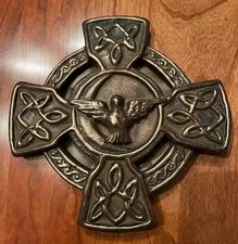 Wild Goose Studio Celtic Cross and Peace Prayer Irish Craft Ireland Great Gift