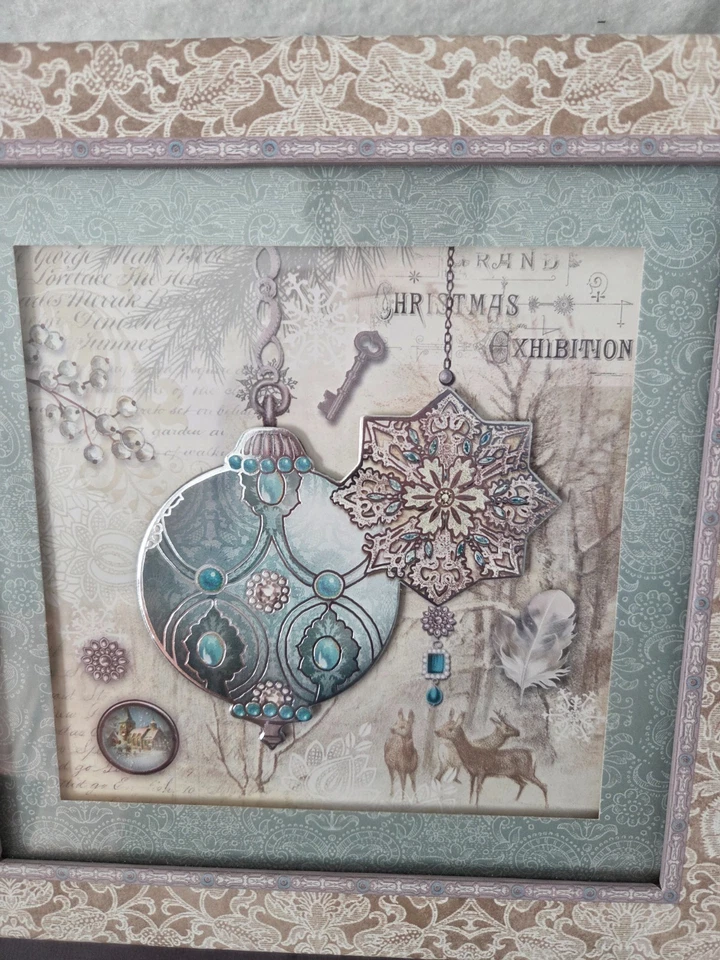 Christmas Decorative Boxes Kirshner Decorative Art Christmas Boxes - Set of 2 - Image 2 of 4