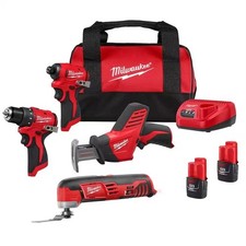 Milwaukee 3494-24 M12 Subcompact Brushless 4-...