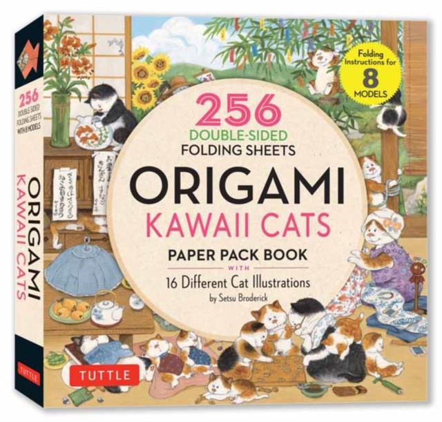 Origami Kawaii Cats Paper Pack Book (Paperback Book)