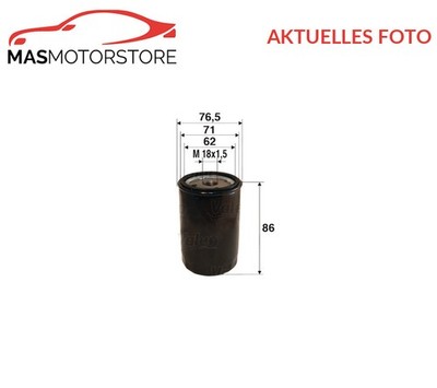 MOTOR ÖLFILTER VALEO 586010 P NEU OE QUALITÄT