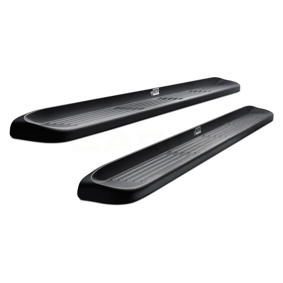 For Ford F-350 Super Duty 99-14 Running Boards 6" Molded Polymer Cab Length Foto 3 de 4