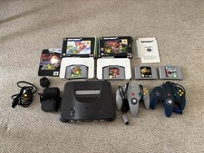 Nintendo 64 N64 Console with Expansion Pack, Controllers and Boxed Games